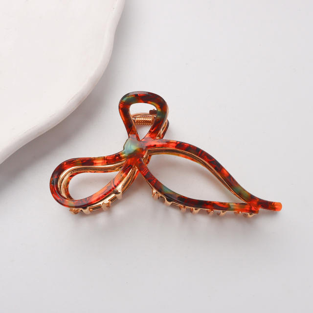 Color Ribbon March New pvc 8 cm Best Selling Clip Hairpin Bow