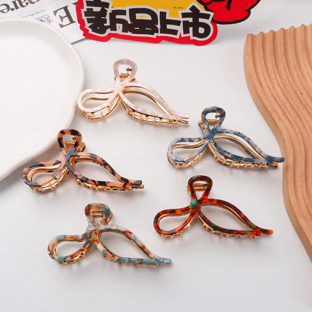 Color Ribbon March New pvc 8 cm Best Selling Clip Hairpin Bow