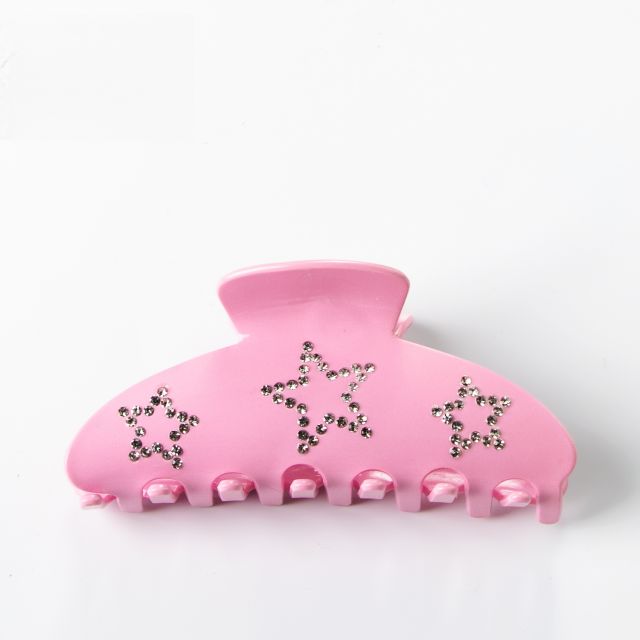 9cm Hair Gripper Hair Clip rhinestone star hair claw clips