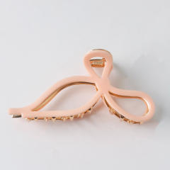 Color Ribbon March New pvc 8 cm Best Selling Clip Hairpin Bow