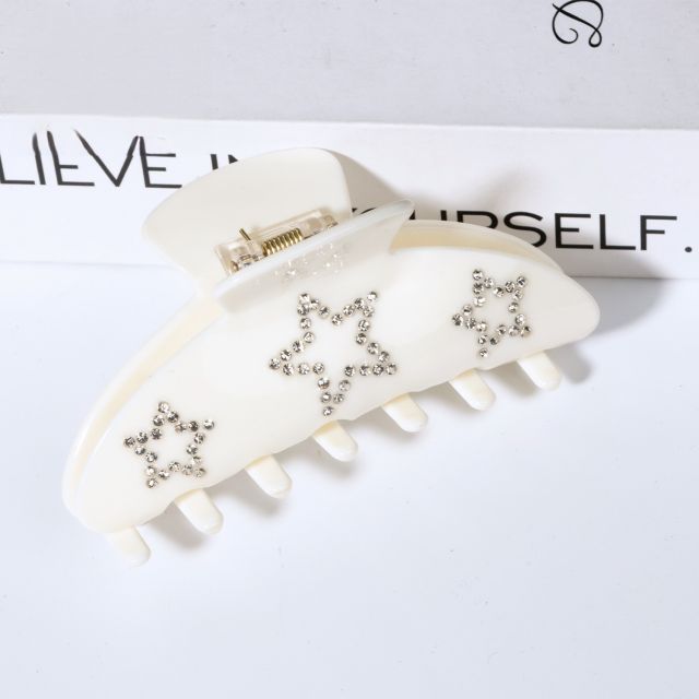 9cm Hair Gripper Hair Clip rhinestone star hair claw clips