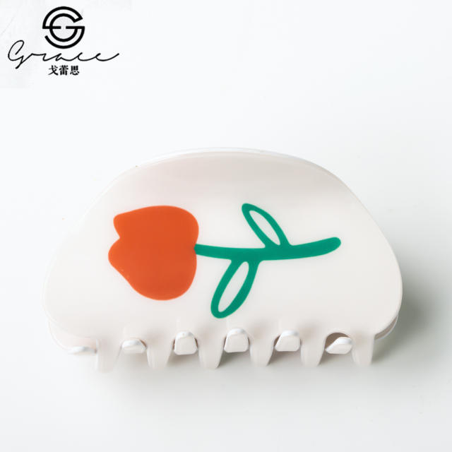 Fresh Floral Hair Clip Elegant Hair claw clips for Women
