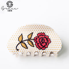Fresh Floral Hair Clip Elegant Hair claw clips for Women