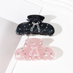 Butterfly Knot Diamond Embedded hair claw clips