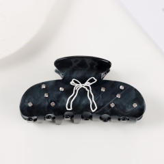 Butterfly Knot Diamond Embedded hair claw clips