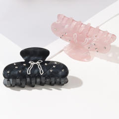 Butterfly Knot Diamond Embedded hair claw clips