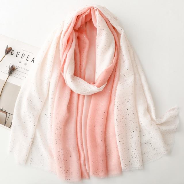 French trend color matching fashion scarf