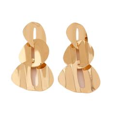 Geometric Multi-layer Round Earrings alloy earrings