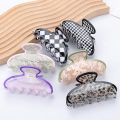 9cm PVC Material Ladies Hair Clips hair claw clips