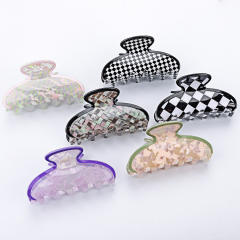 9cm PVC Material Ladies Hair Clips hair claw clips