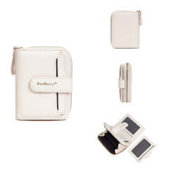 Ladies Short Wallet Fashionable Button Multi-card Slot Coin Purse Korean PU leather wallet