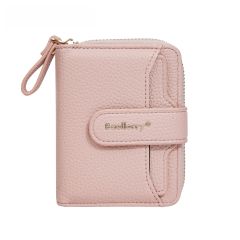 Ladies Short Wallet Fashionable Button Multi-card Slot Coin Purse Korean PU leather wallet