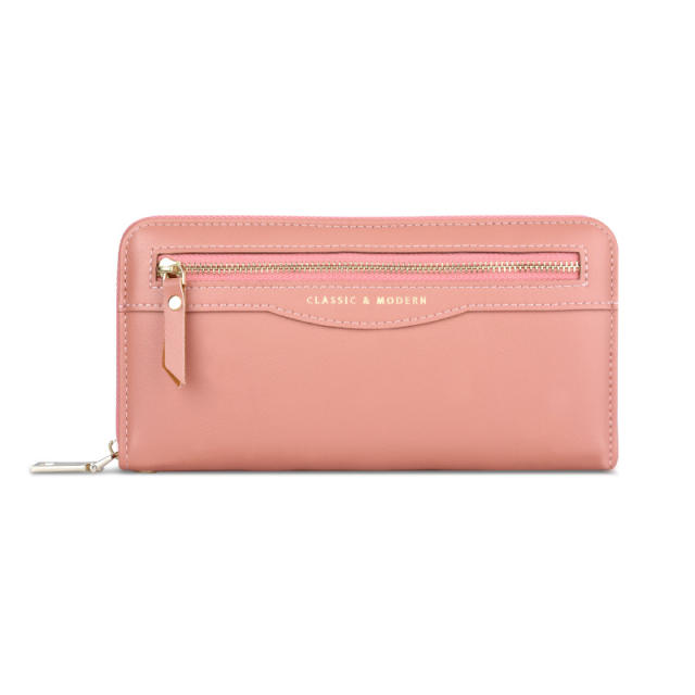 Women's Wallet Zipper Bag Multi-functional Long Wallet Multi-card Holder Clutch Bag for Women purse