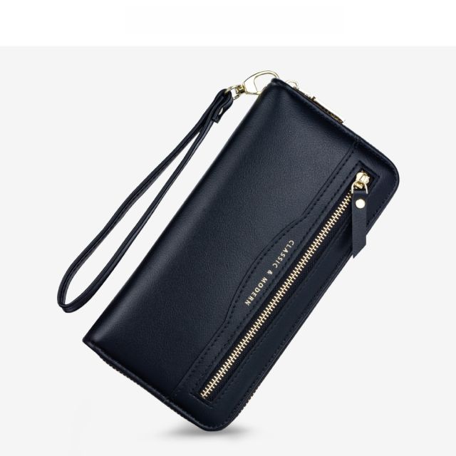 Women's Wallet Zipper Bag Multi-functional Long Wallet Multi-card Holder Clutch Bag for Women purse