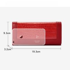 Ladies Wallet Crocodile Pattern Multifunctional Wallet Purse