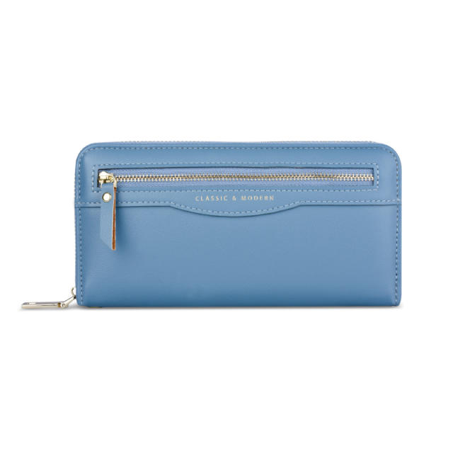 Women's Wallet Zipper Bag Multi-functional Long Wallet Multi-card Holder Clutch Bag for Women purse