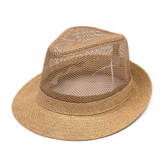 Breathable Hat Men's Middle-aged Elderly Summer Topper Hat Sun Hat