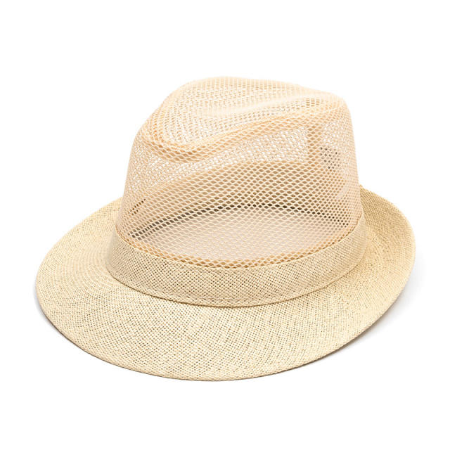Breathable Hat Men's Middle-aged Elderly Summer Topper Hat Sun Hat