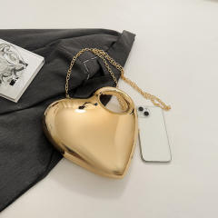 Acrylic heart bags box bag