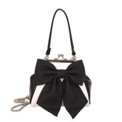 Sweet bow small size wallet design purse crossbody bag