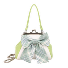 Sweet bow small size wallet design purse crossbody bag