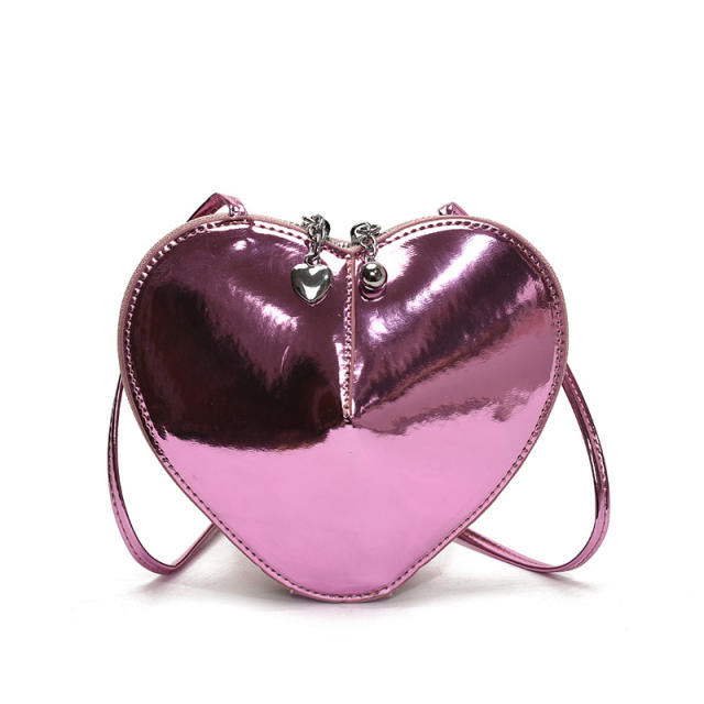 Unique Y2K laser heart bag crossbody bag