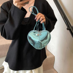Unique Y2K laser heart bag crossbody bag
