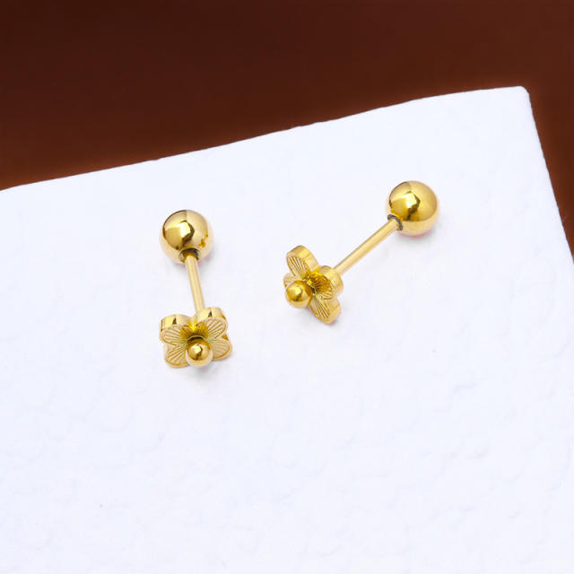 Titanium Steel Ear Studs piercing earrings