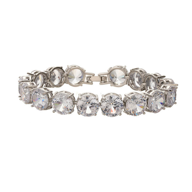 6-10mm copper tennis bracelet