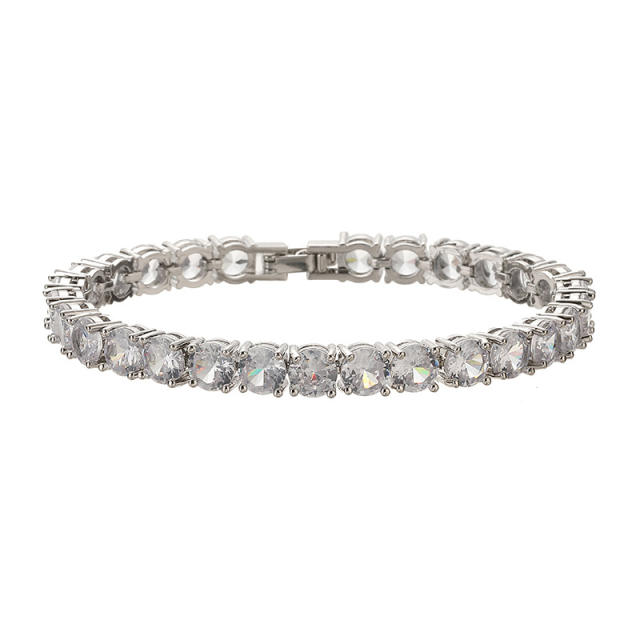6-10mm copper tennis bracelet