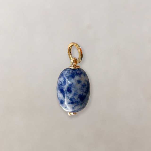 Chinese Style Oval Jade Pendant charm DIY jewelry