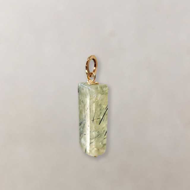 Chinese Style Oval Jade Pendant charm DIY jewelry