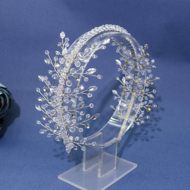 Foreign trade handmade headband bridal headband for wedding