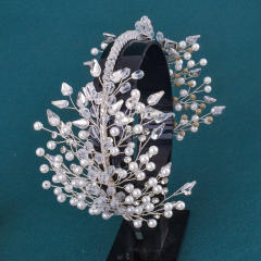 Foreign trade handmade headband bridal headband for wedding
