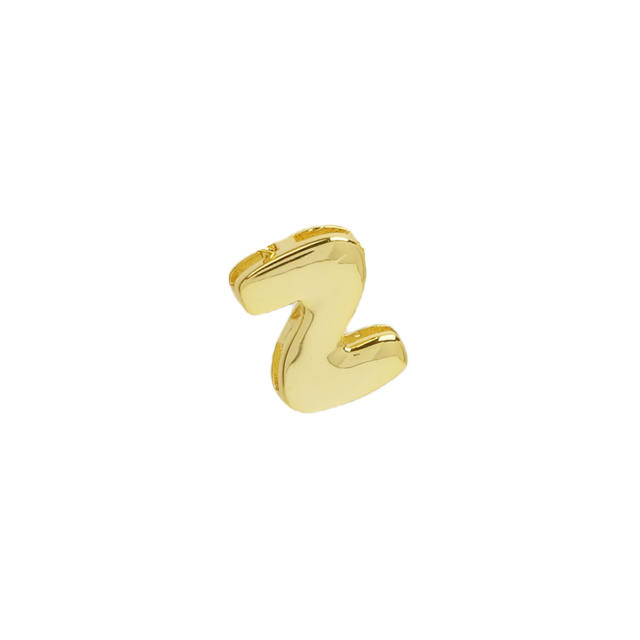 18KG copper bubble letter initial letter DIY Bracelet