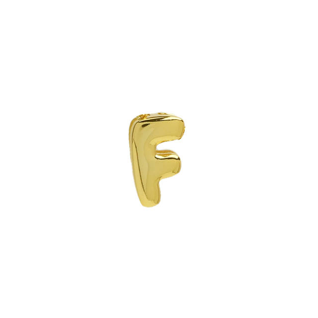18KG copper bubble letter initial letter DIY Bracelet