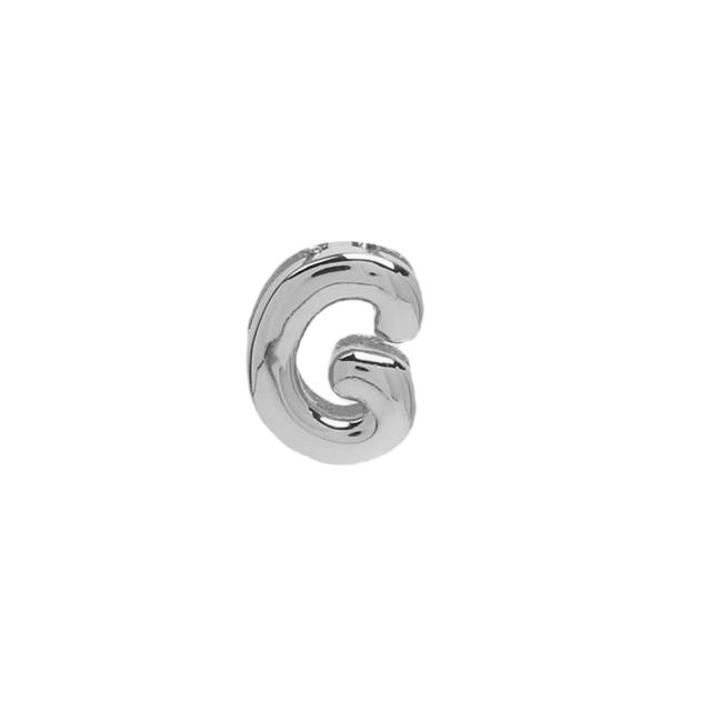 18KG copper bubble letter initial letter DIY Bracelet