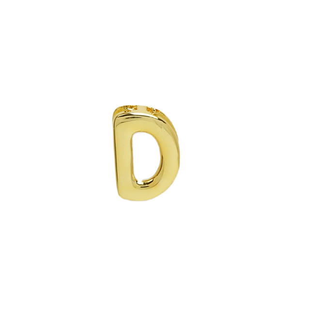 18KG copper bubble letter initial letter DIY Bracelet