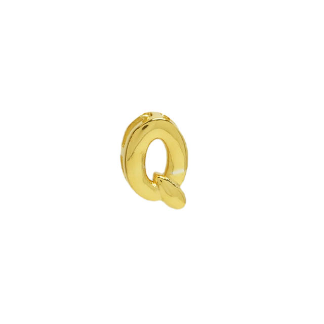 18KG copper bubble letter initial letter DIY Bracelet
