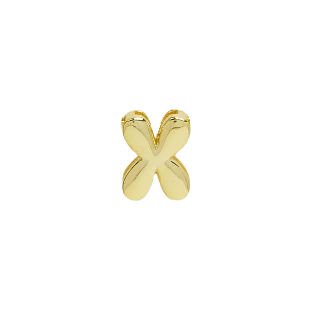 18KG copper bubble letter initial letter DIY Bracelet