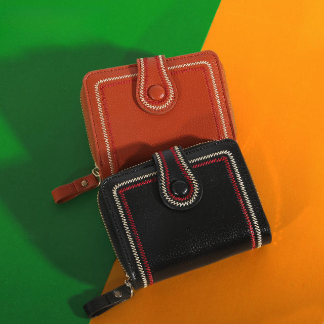 Simple Wallet Women's All-match Large Capacity Multi-card Zipper wallet