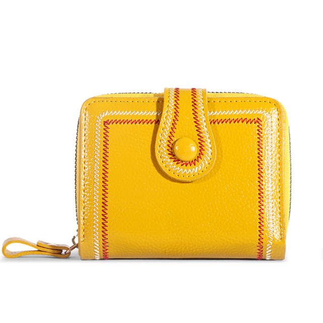 Simple Wallet Women's All-match Large Capacity Multi-card Zipper wallet