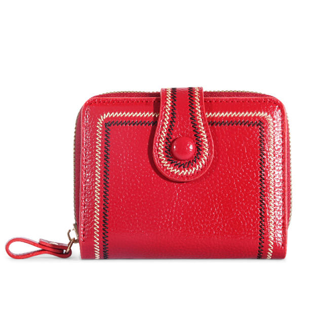 Simple Wallet Women's All-match Large Capacity Multi-card Zipper wallet