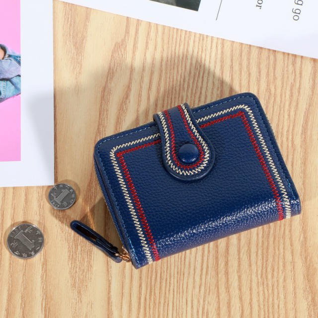 Simple Wallet Women's All-match Large Capacity Multi-card Zipper wallet
