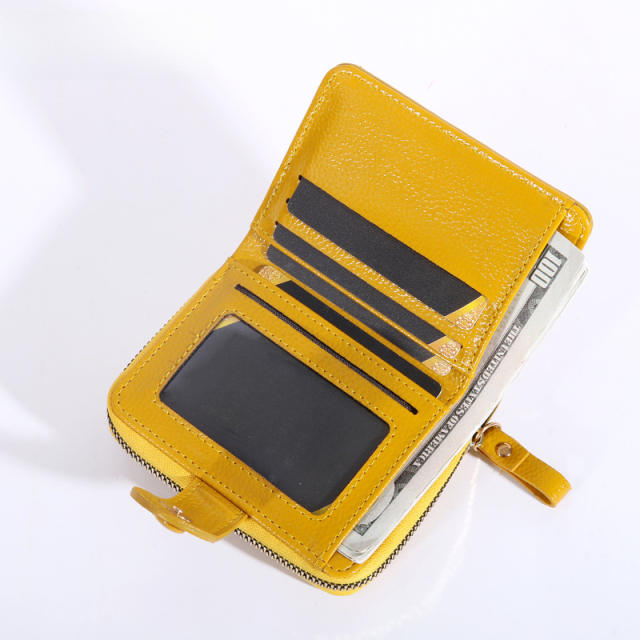 Simple Wallet Women's All-match Large Capacity Multi-card Zipper wallet
