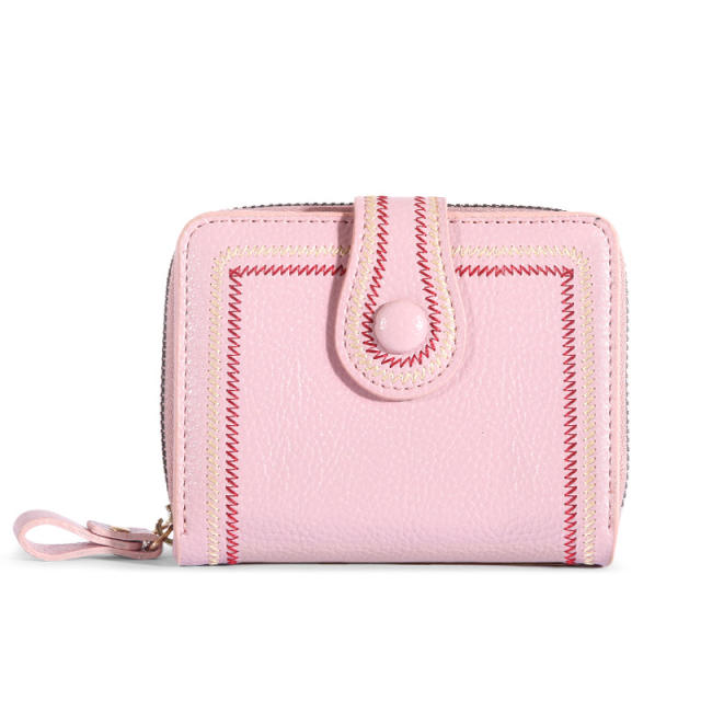 Simple Wallet Women's All-match Large Capacity Multi-card Zipper wallet