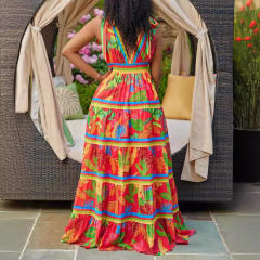 Plus size Lolita styling Printing Dress