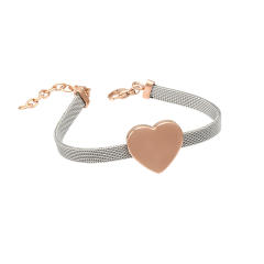 18KG mix color heart stainless steel bracelet strap bracelet
