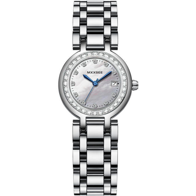 Small Dial Women's Steel Band Watch Domestic Watch Waterproof Luminous Elegant Women