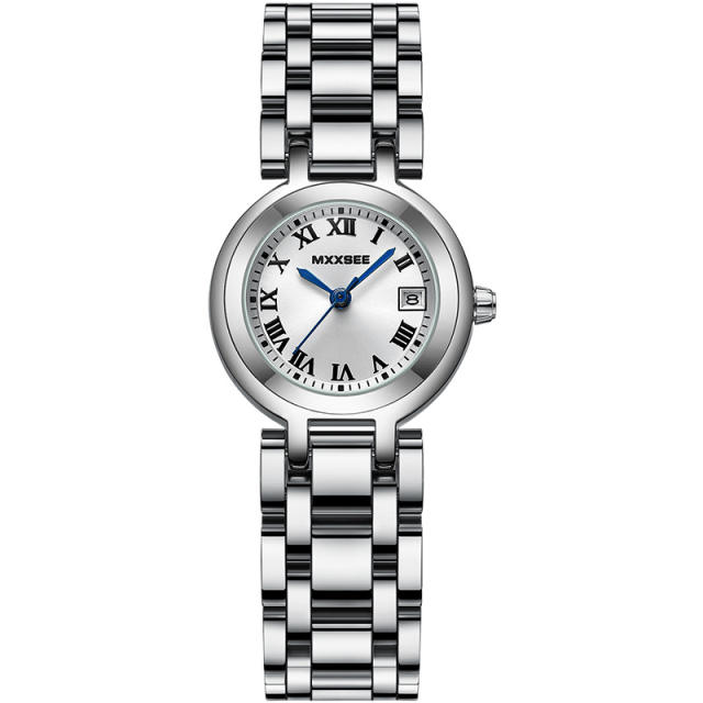 Small Dial Women's Steel Band Watch Domestic Watch Waterproof Luminous Elegant Women